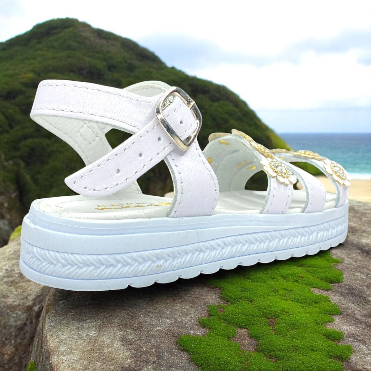 Huaraches De Niña, Diseño Alegre Y Máxima Flexibilidad