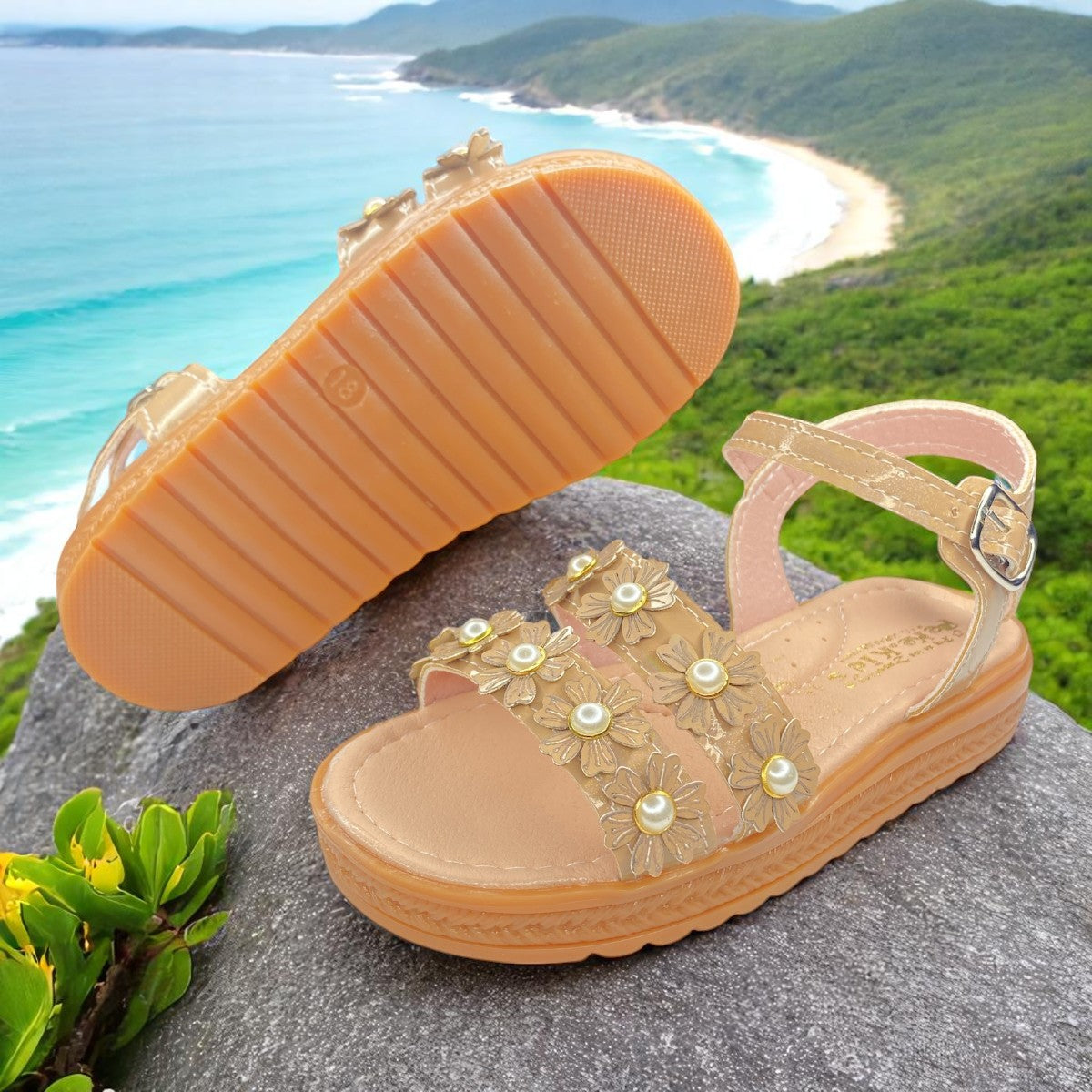 Huaraches Para Niña, Amistosos Y Súper Cómodos