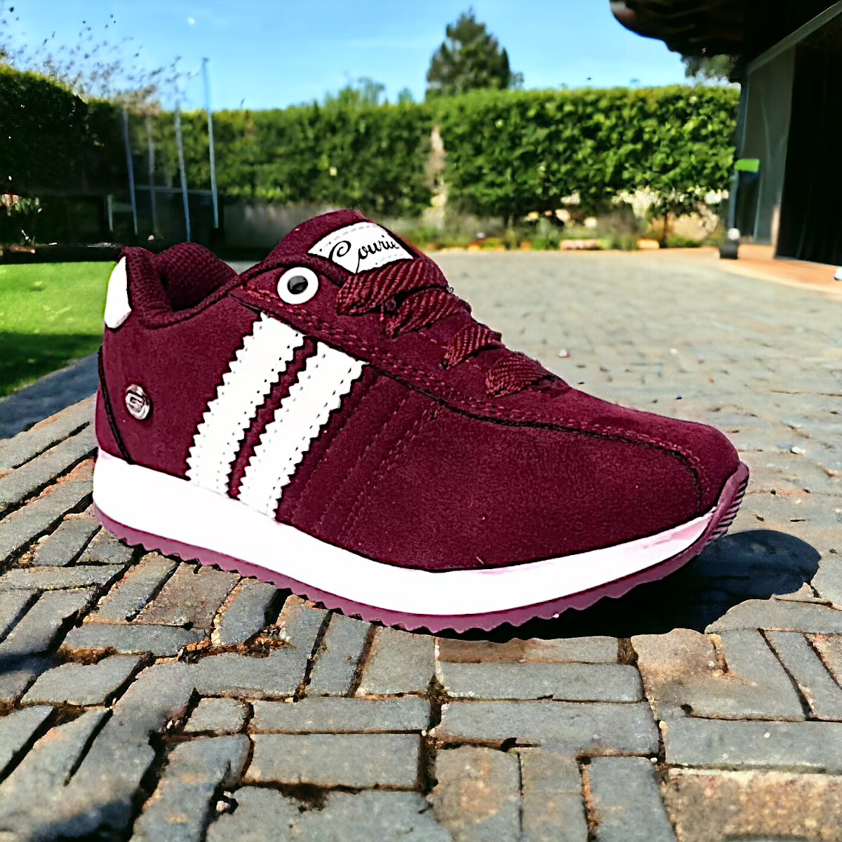 Tenis De Nina Tinto Urbano Slim Las Cuatas.