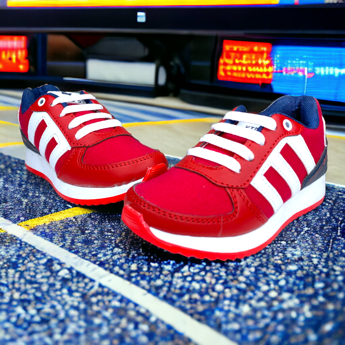 Tenis De Nino Rojo Urbano Deportivo Las Cuatas