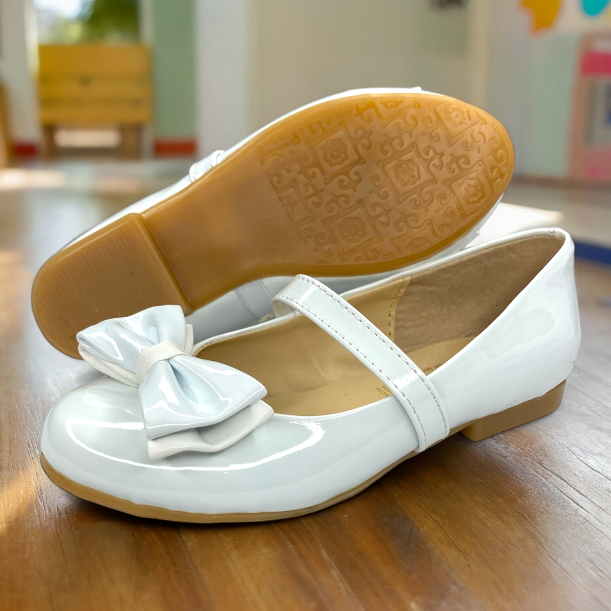 Zapatilla De Cenicienta Bella Durmiente Casual Blanco Aurora Las Cuatas.
