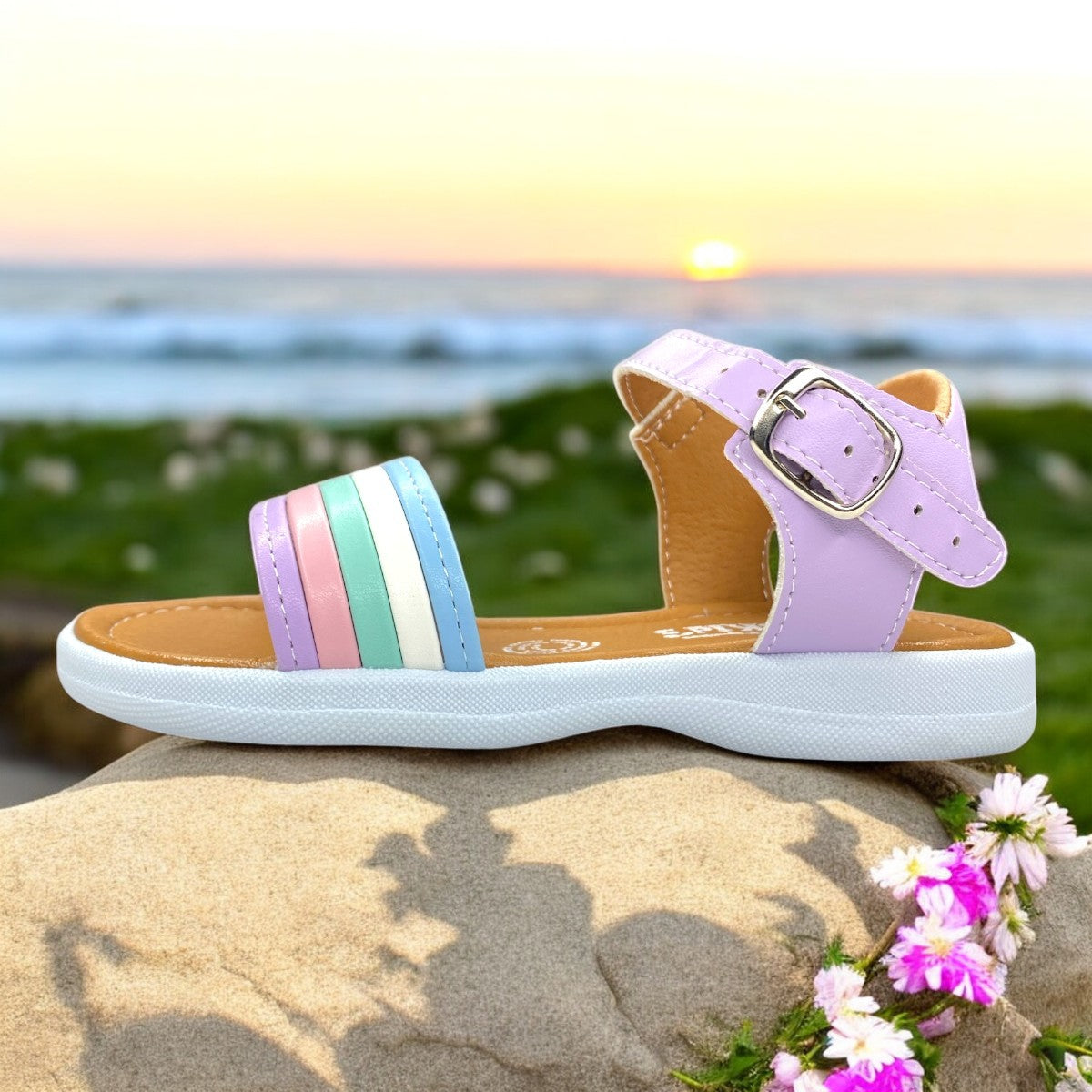 Huaraches Para Niña, Diseño Moderno Y Comodidad Para Jugar