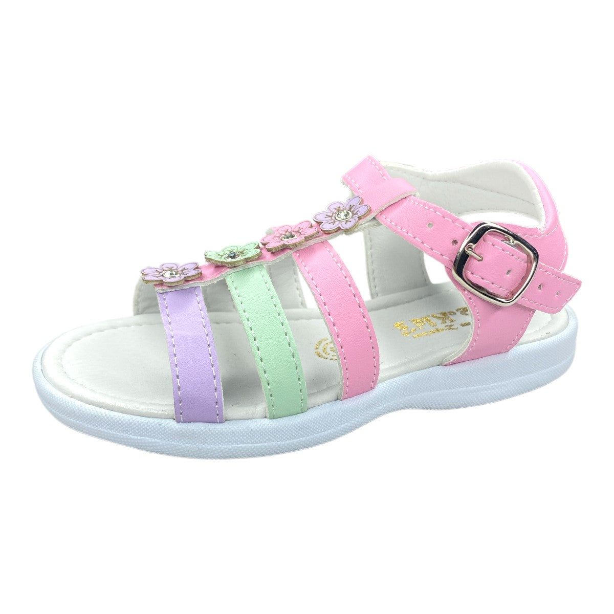 Huaraches Blancos Niña, Estilo Fresco Y Versátil