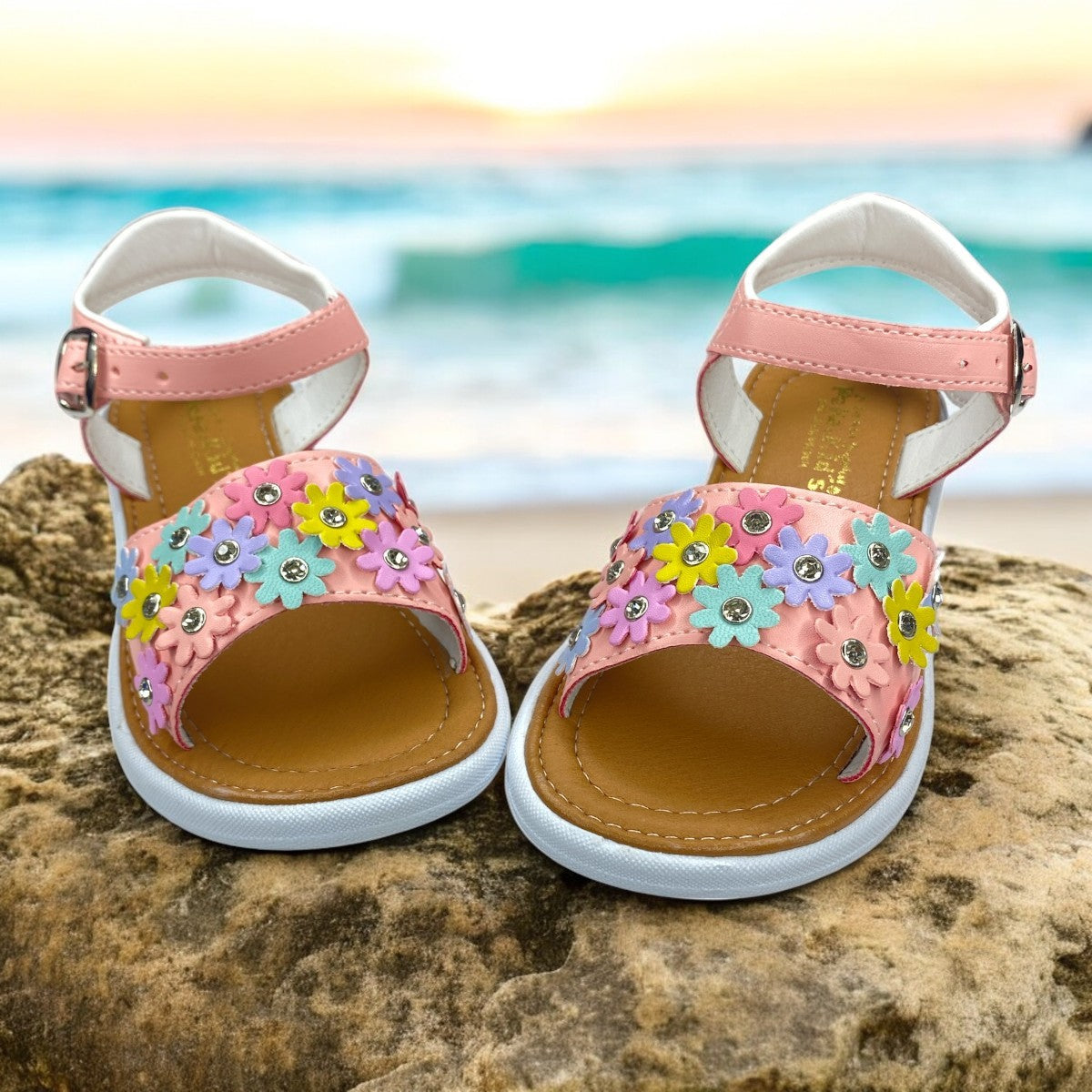 Huaraches Infantiles Para Niña, Estilo Y Confort Todo El Día