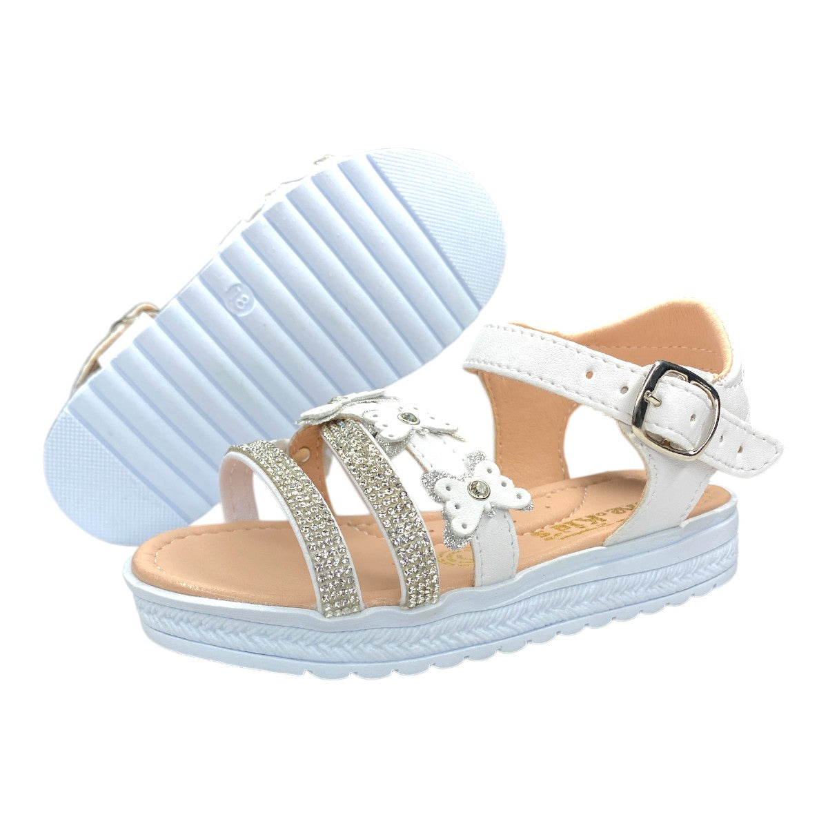 Huaraches De Verano Para Niña, Suela Antideslizante