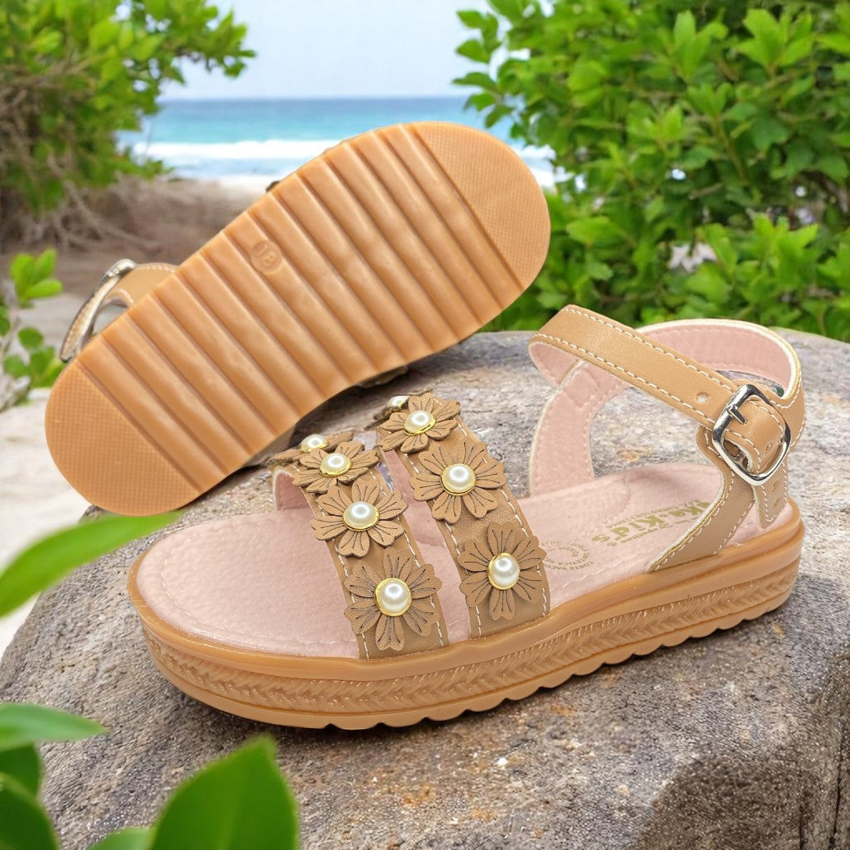 Huaraches Modernos Para Niña, Ideales Para Jugar Con Moda