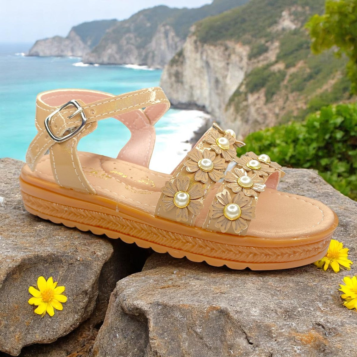 Huaraches Para Niña, Amistosos Y Súper Cómodos