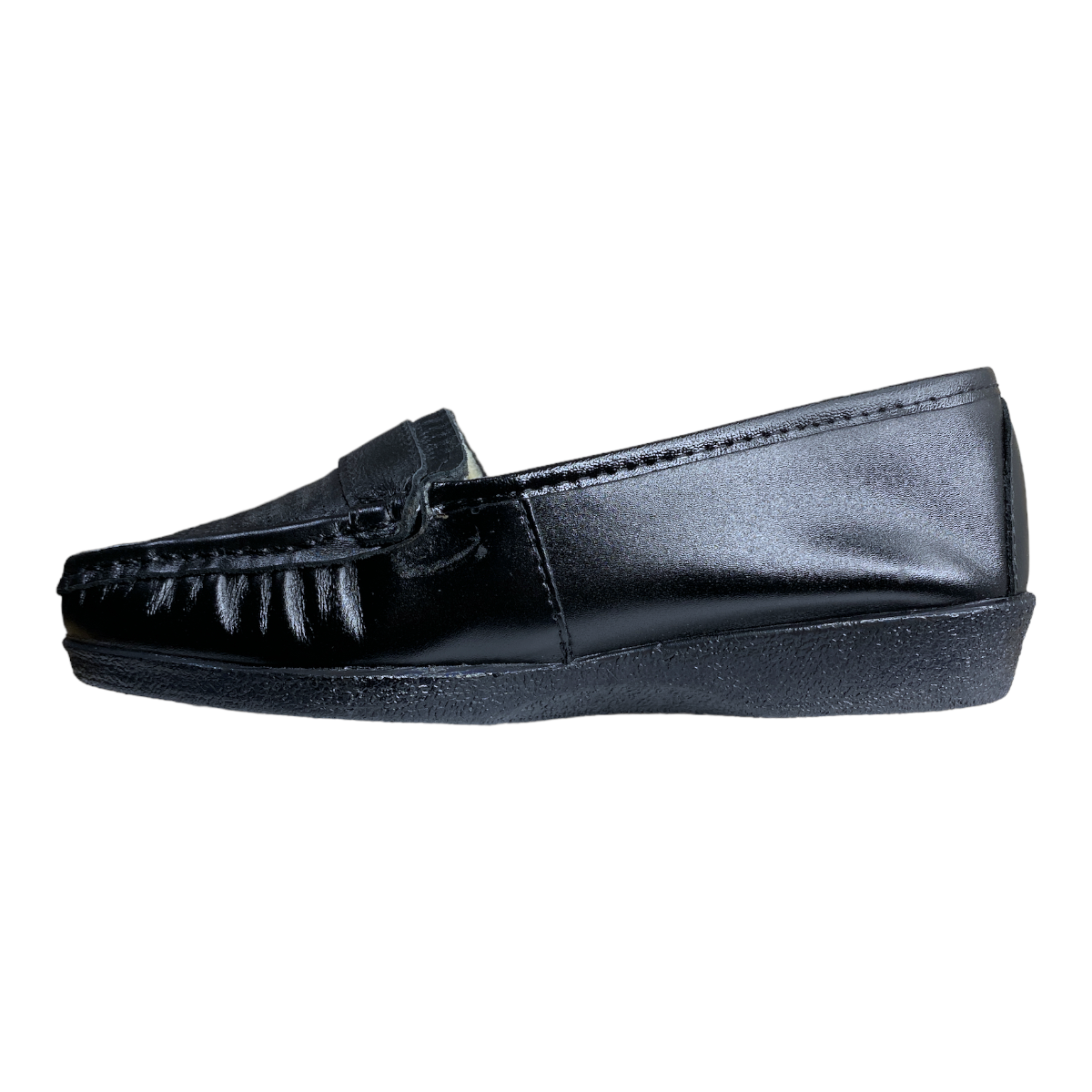 Zapato Comodo Dama Pie Diabetico O Delicado Piel Flats 012 Las Cuatas.
