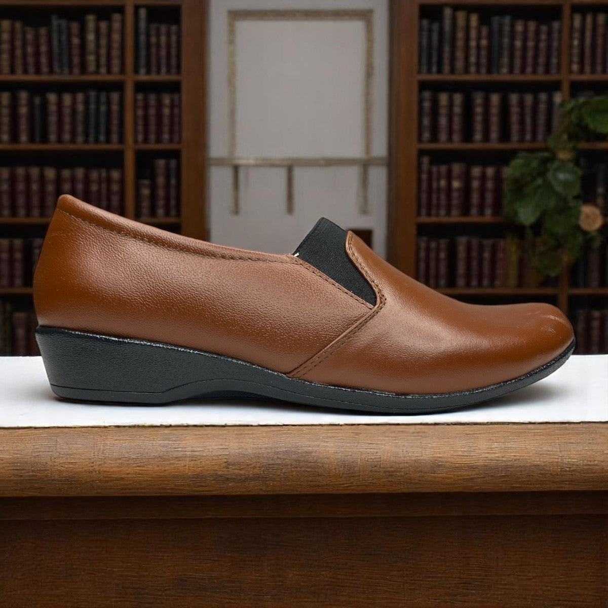 Zapatos Mocasín Para Dama Con Pie Diabético O Sensible, Flat