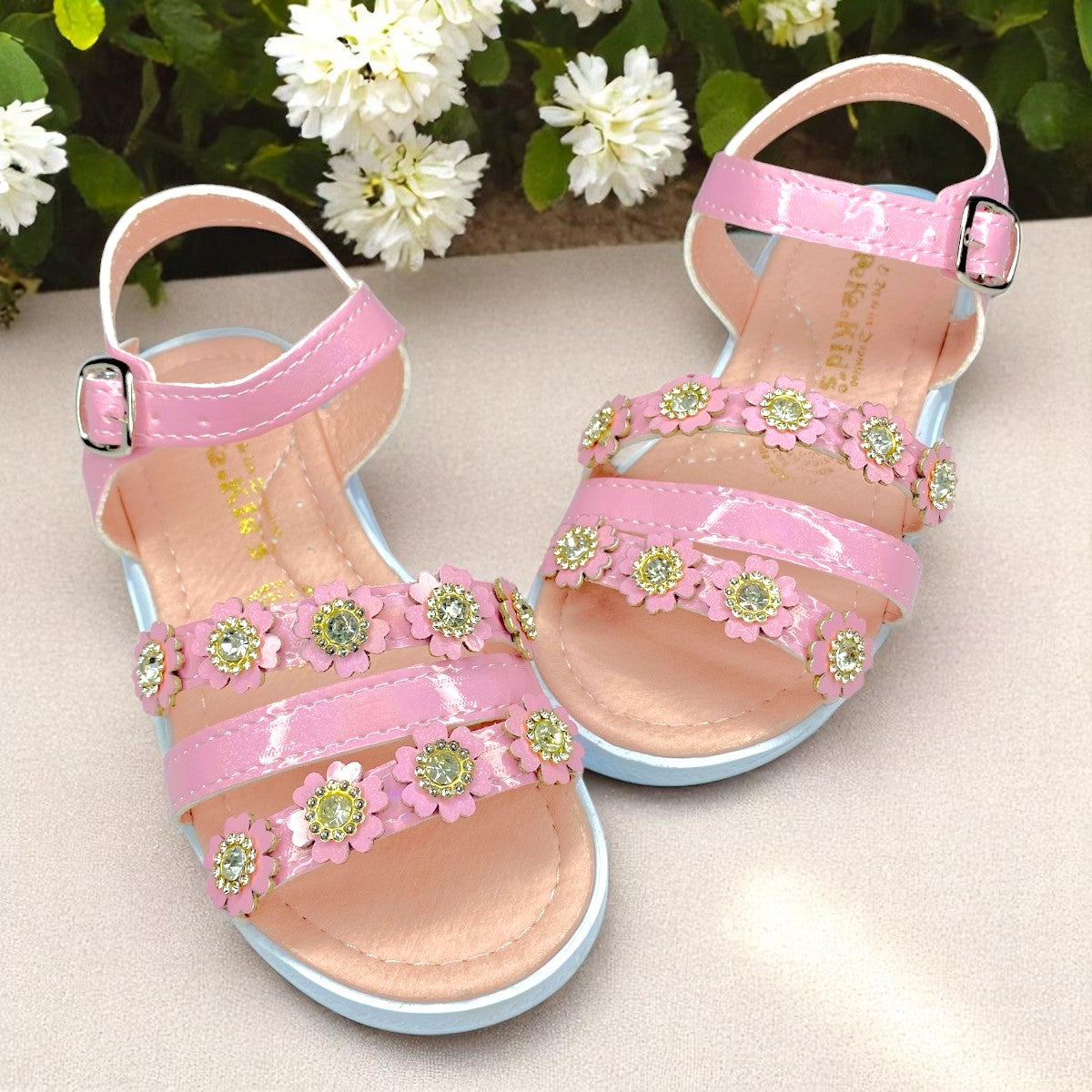 Huaraches Rosas Niña, Confort Y Dulzura En Cada Movimiento