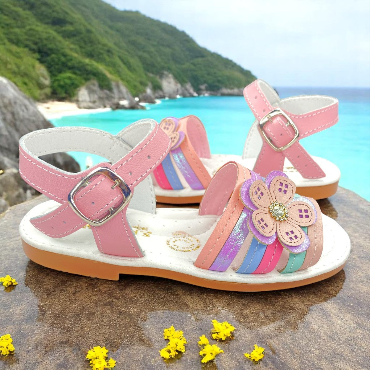 Huaraches Amistosos Para Niñas Con Gran Imaginación Bonitos