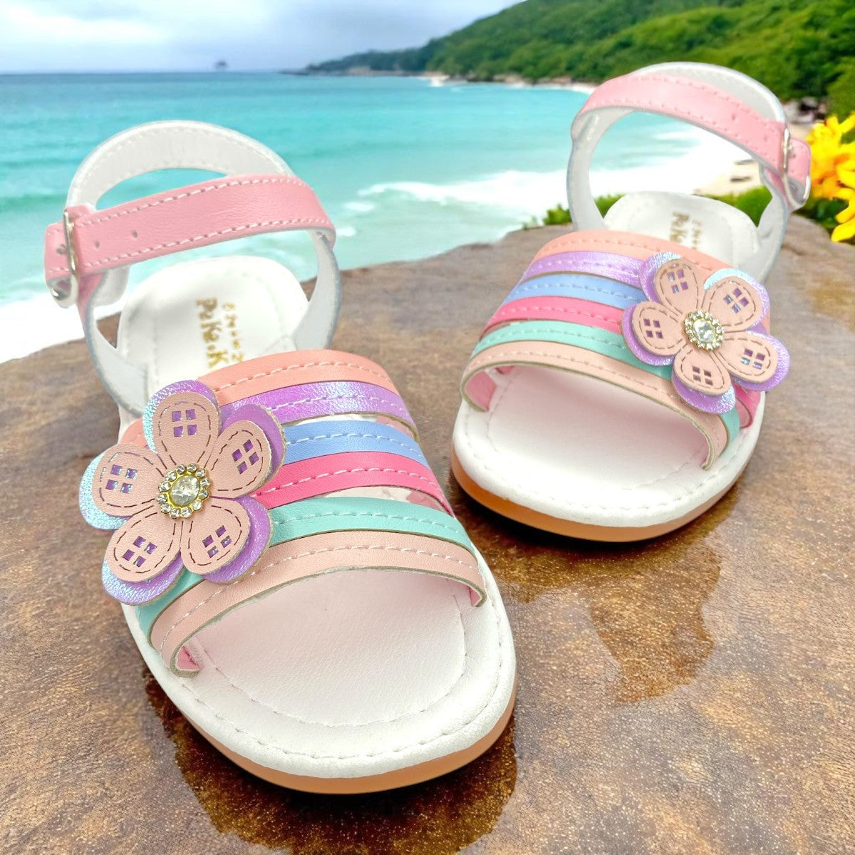Huaraches Amistosos Para Niñas Con Gran Imaginación Bonitos
