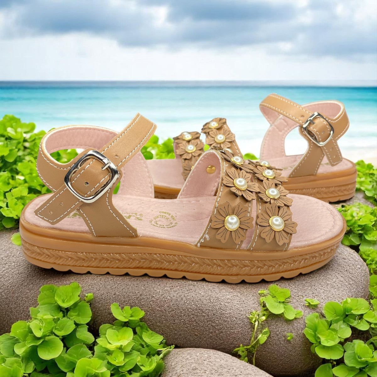 Huaraches Modernos Para Niña, Ideales Para Jugar Con Moda