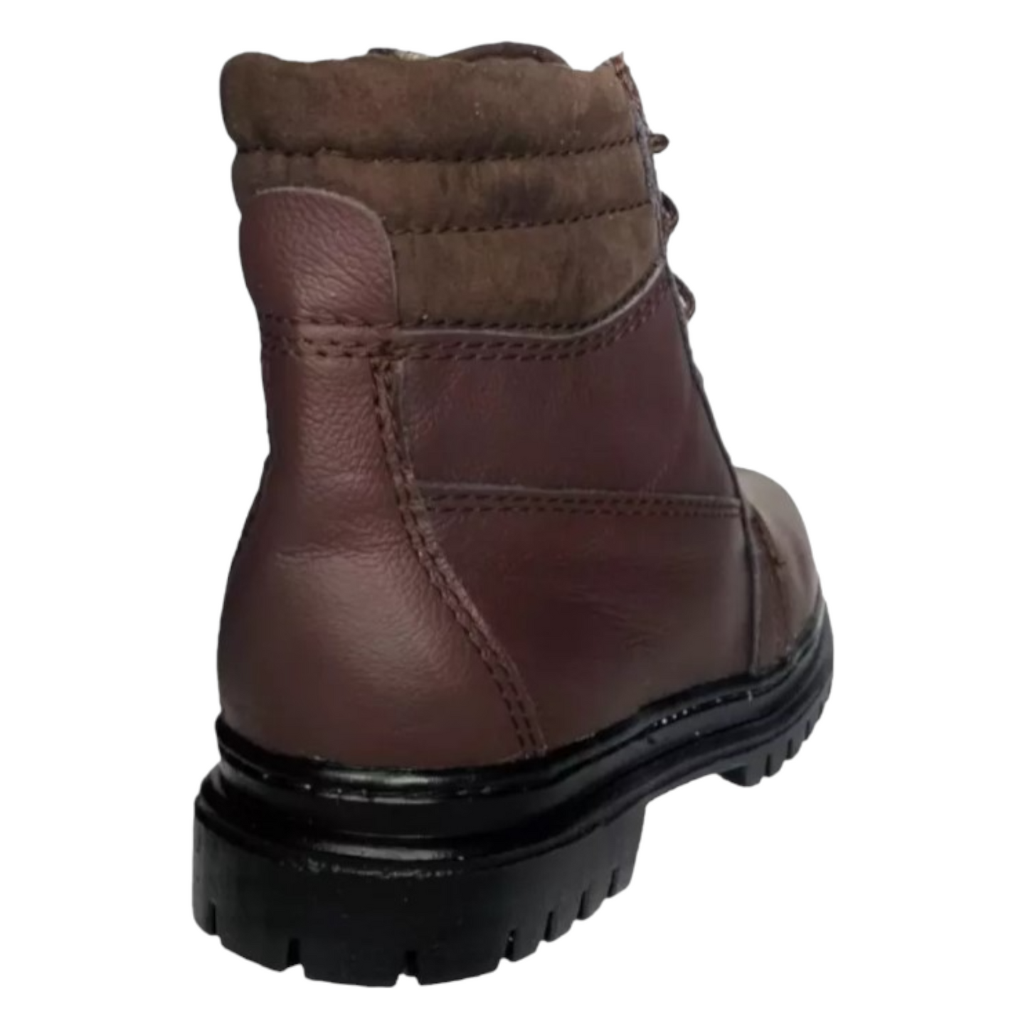 Botas Industriales Seguridad De Trabajo Hombre Cafe Uso Rudo Las Cuatas