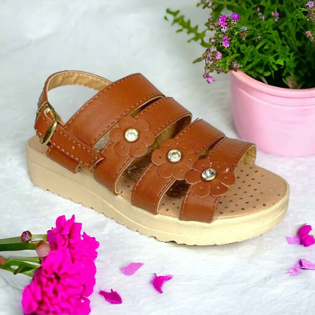 Sandalia Nina Huarache Ajustable Playa Oferta Las Cuatas.