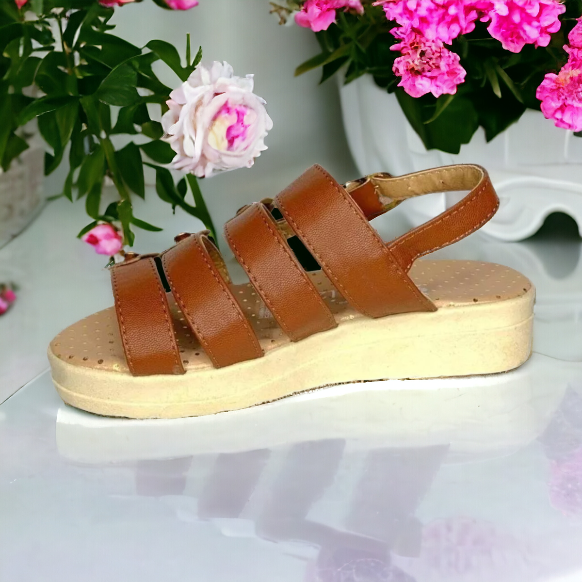 Sandalia Nina Huarache Ajustable Playa Oferta Las Cuatas.