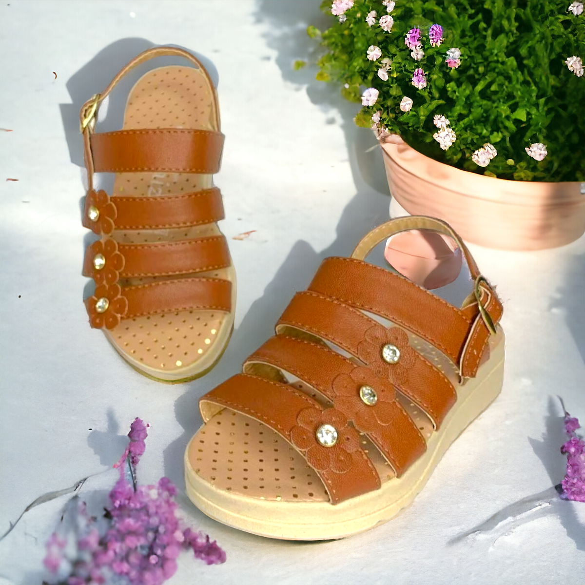 Sandalia Nina Huarache Ajustable Playa Oferta Las Cuatas.