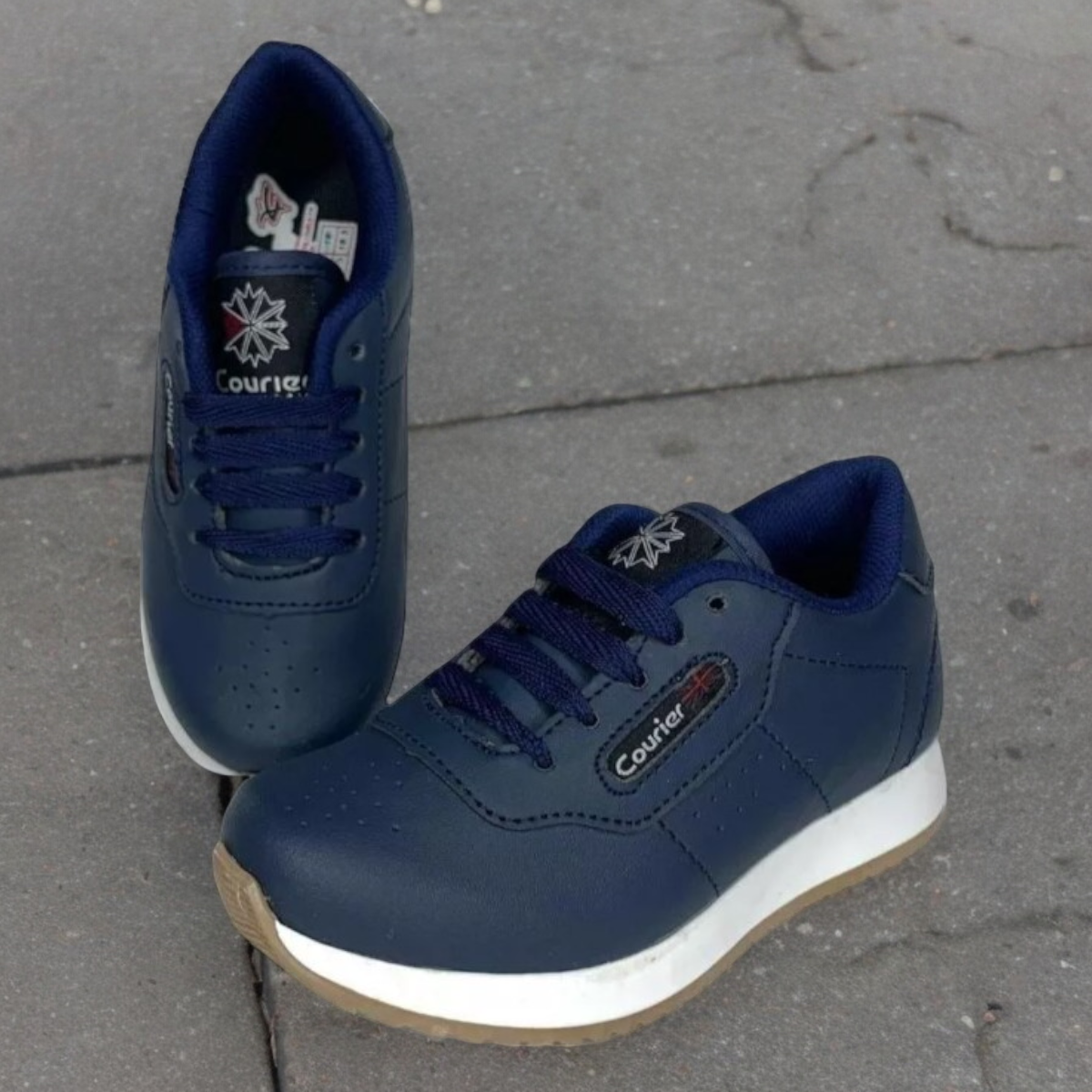 Tenis De Nino Azul Urbano 18-21.
