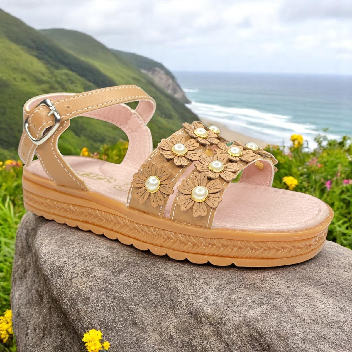 Huaraches Modernos Para Niña, Ideales Para Jugar Con Moda