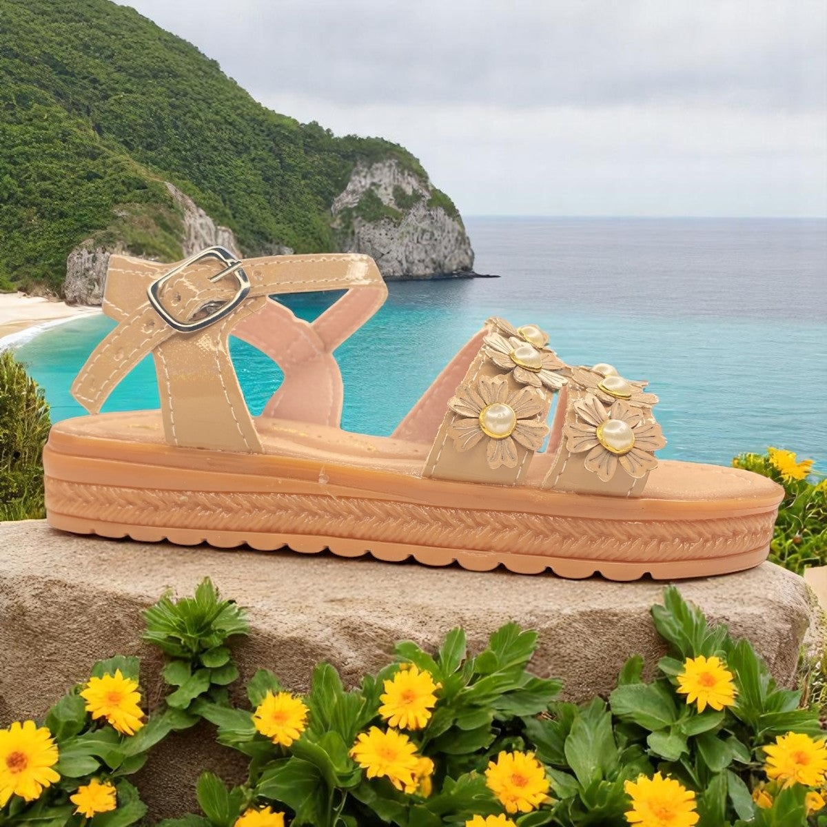 Huaraches Para Niña, Amistosos Y Súper Cómodos