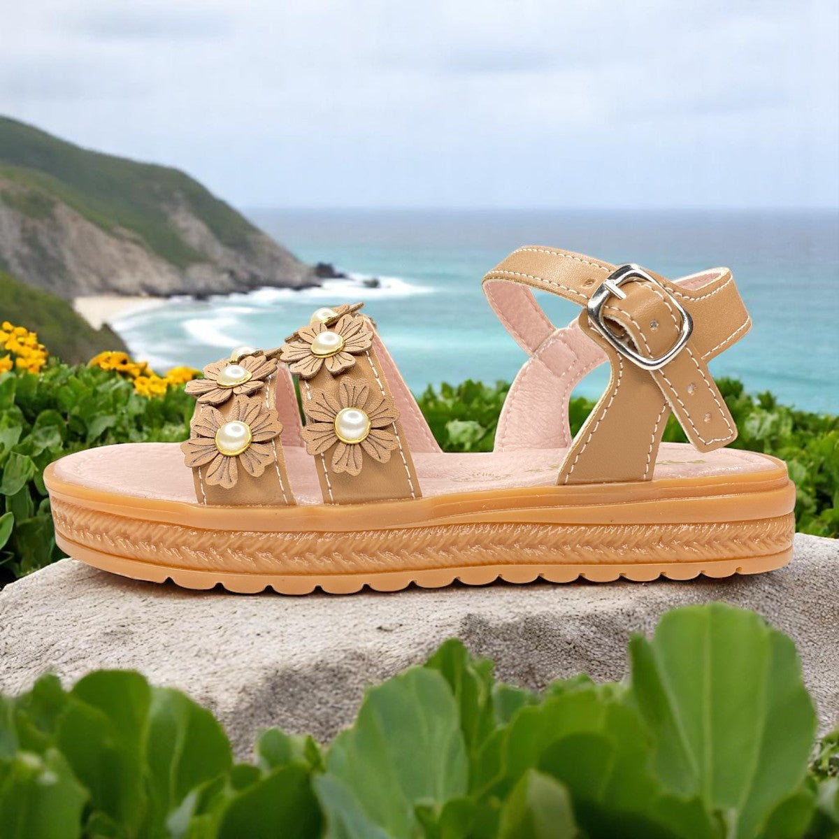 Huaraches Modernos Para Niña, Ideales Para Jugar Con Moda
