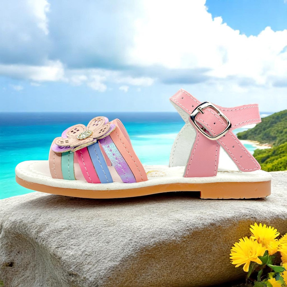 Huaraches Amistosos Para Niñas Con Gran Imaginación Bonitos