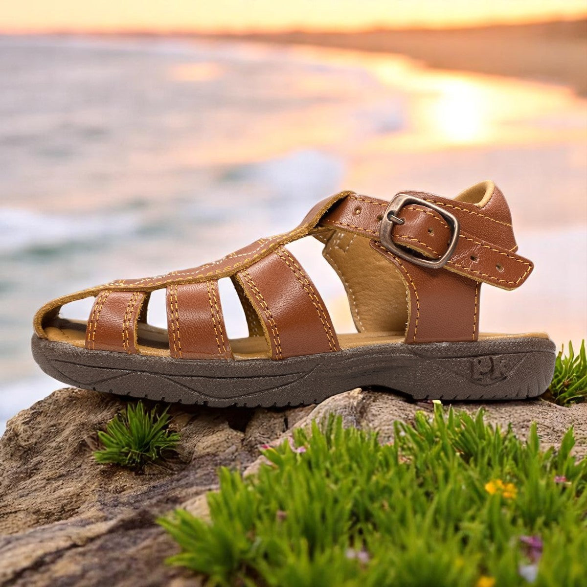 Huaraches Cómodos Para Niño, Diseño Actual Y Felicidad