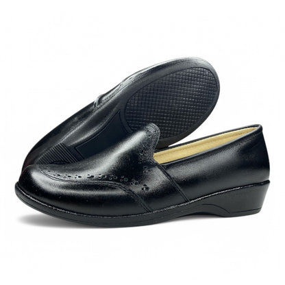 Zapatos Mocasines De Dama Con Pie Diabético O Sensible