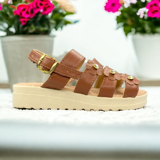 Sandalia Nina Huarache Ajustable Playa Oferta Las Cuatas.