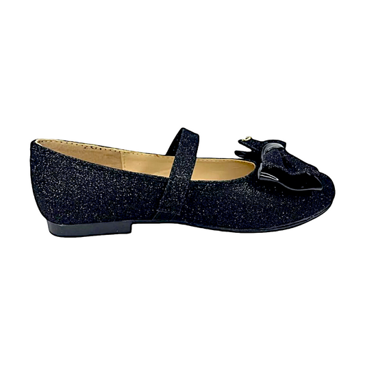 Zapatilla De Cenicienta Bella Durmiente Casual Negro Aurora Las Cuatas.