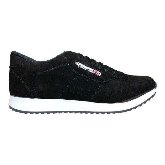Tenis Para Dama Tinto Urbanos De Moda Negro Las Cuatas.
