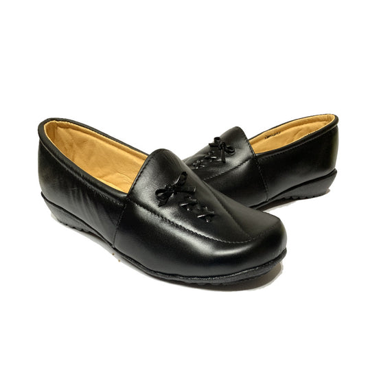 Zapato Comodo Dama Pie Diabetico O Delicado Piel Mocasin Las Cuatas.