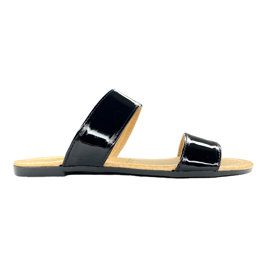 Huaraches De Nina Negros Estilo Verano Playero Oferta Fresco Las Cuatas.