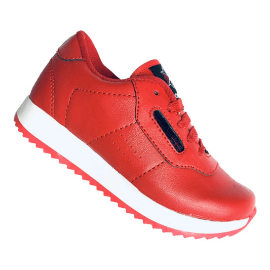 Tenis De Nino Rojo Urbano 18-21.