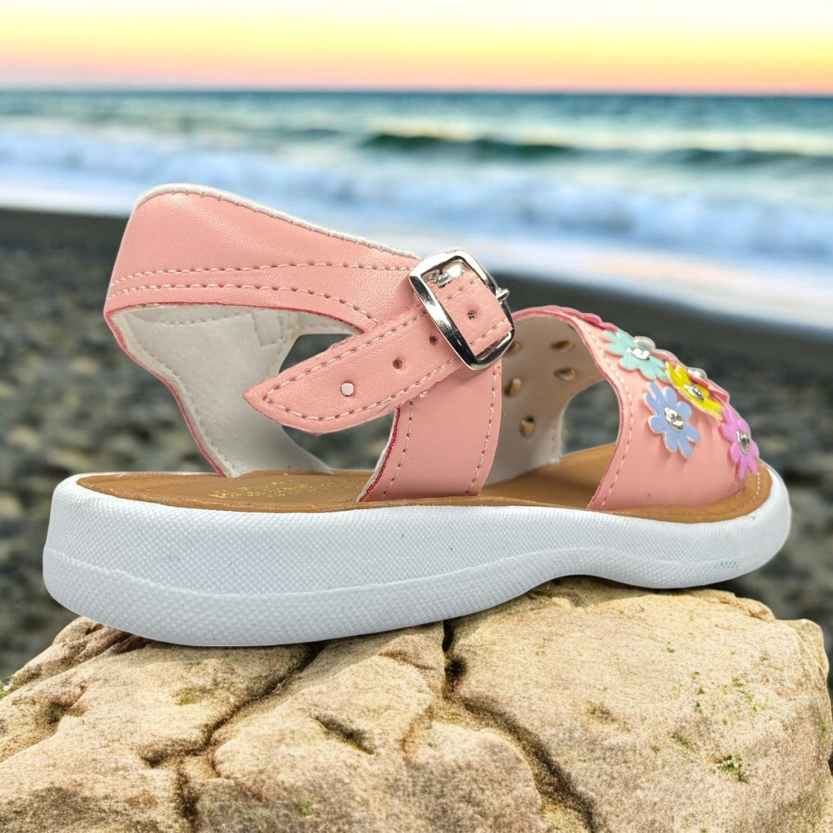 Huaraches Infantiles Para Niña, Estilo Y Confort Todo El Día