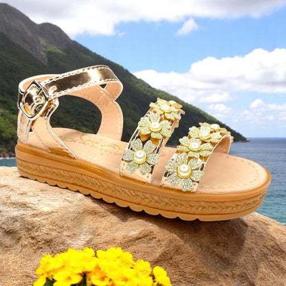 Zapatos Tipo Huarache Para Niña, Diseño Actual Y Máxima Comodidad