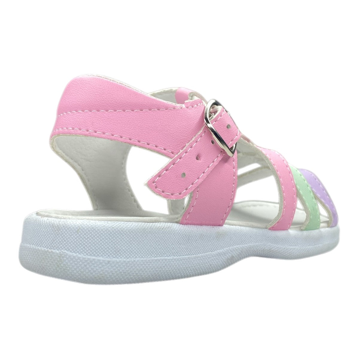 Huaraches Blancos Niña, Estilo Fresco Y Versátil