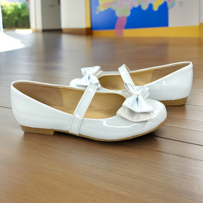 Zapatilla De Cenicienta Bella Durmiente Casual Blanco Aurora Las Cuatas.