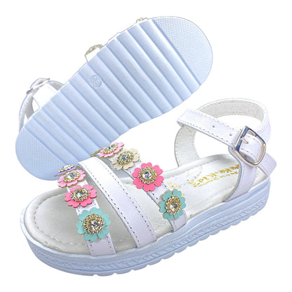 Sandalias Para Niña, Perfectas Para Amistad Y Juego Lindos