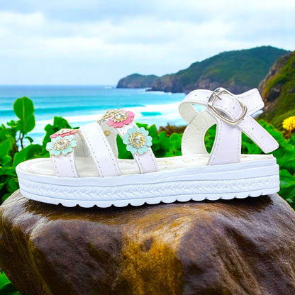 Sandalias Para Niña, Perfectas Para Amistad Y Juego Lindos