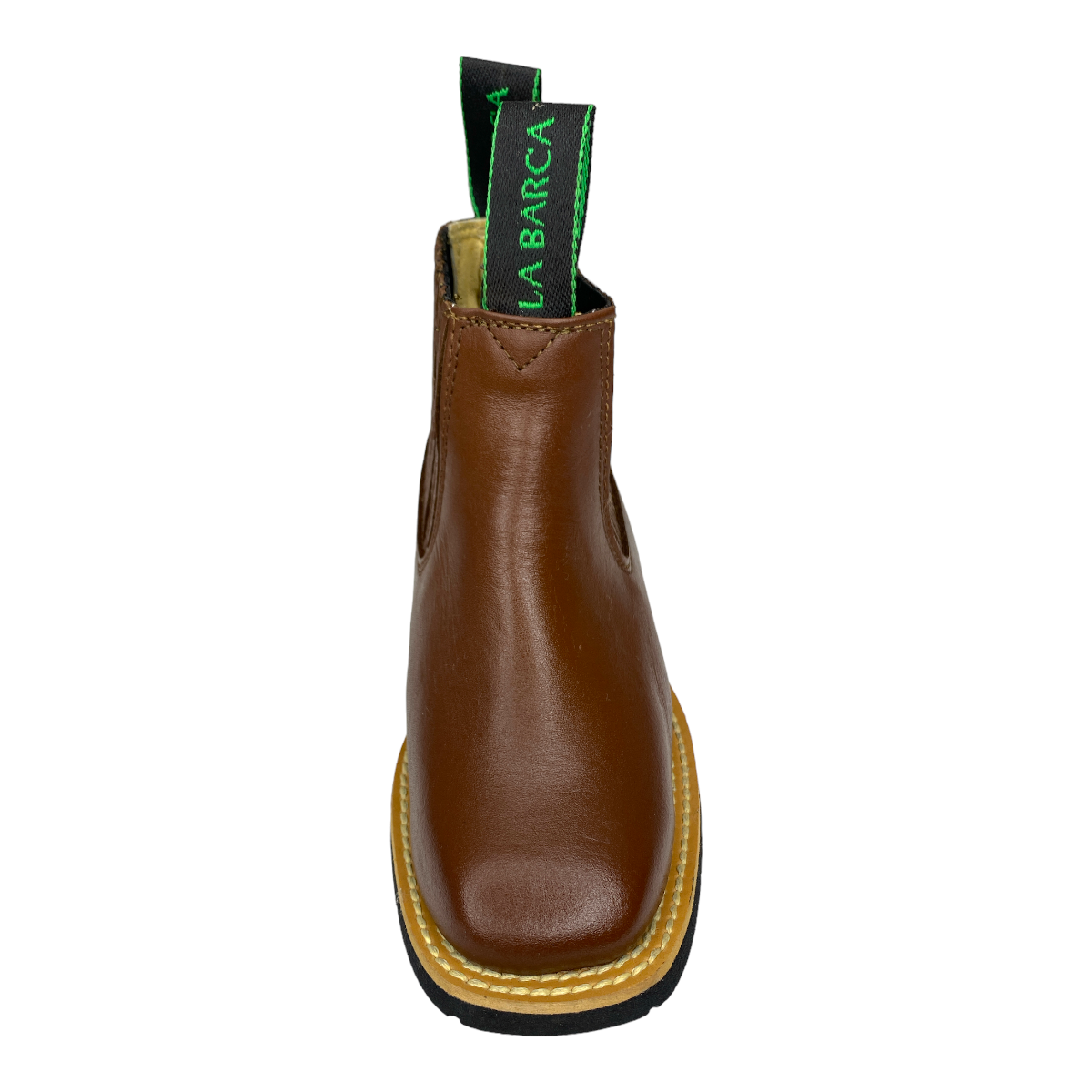 Botin Charro La Barca Unisex Punta Cuadrada Locksticher Las Cuatas.