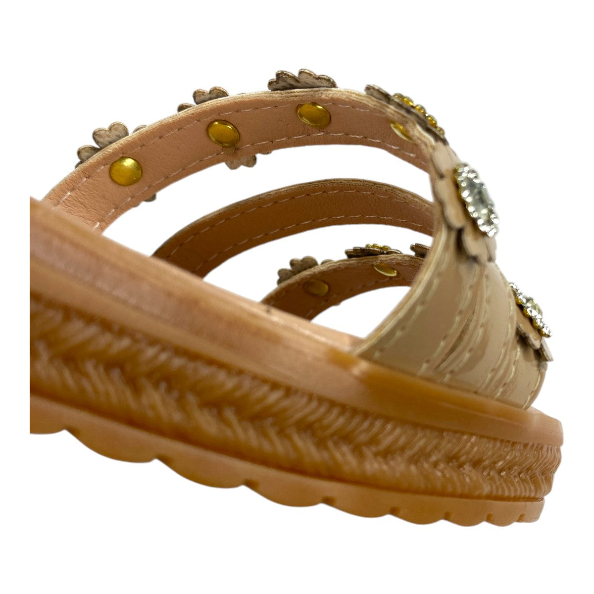 Huaraches Camel Para Niña, Confort Y Estilo Diario