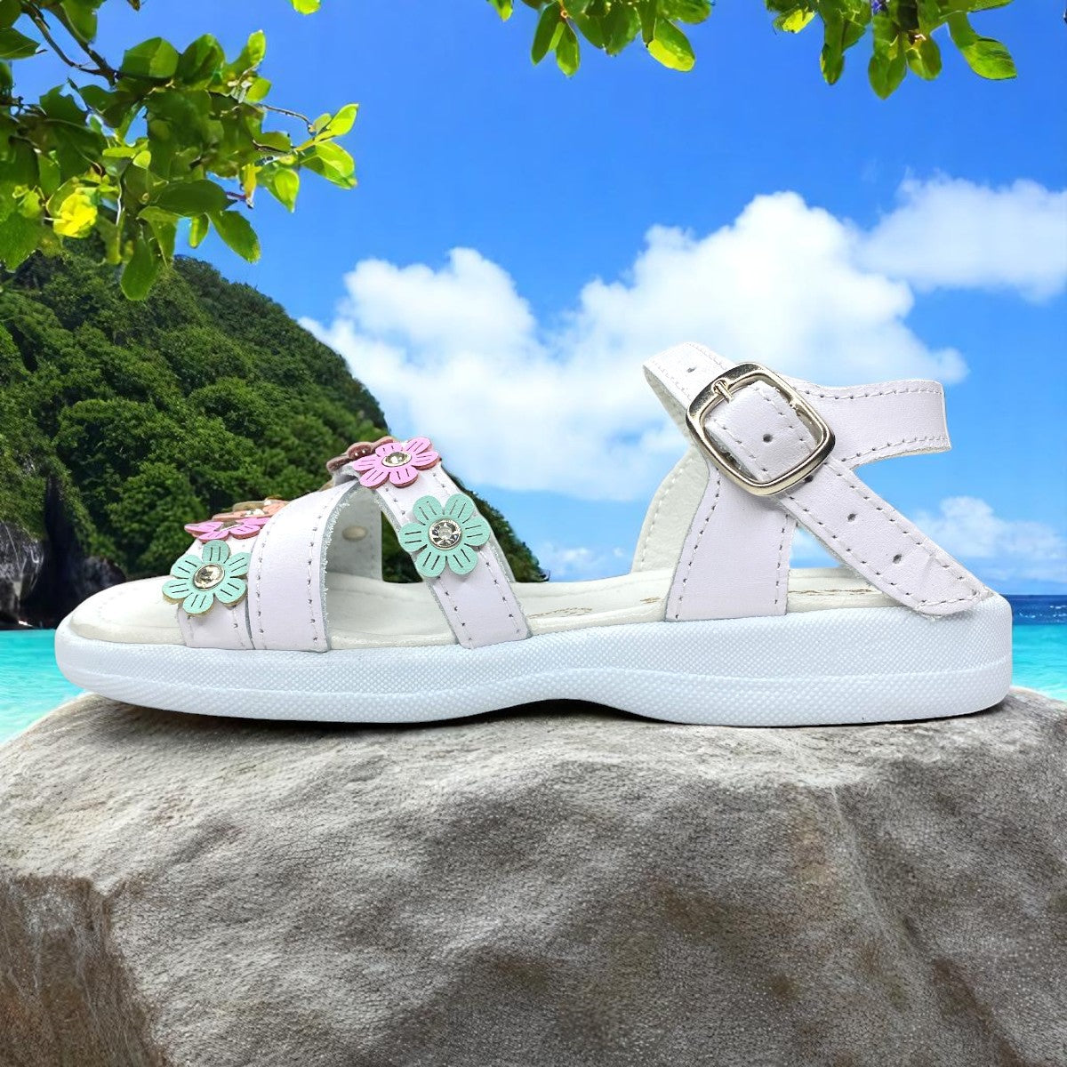 Sandalias Trendy Para Niña, Huaraches Cómodos Y Divertidos