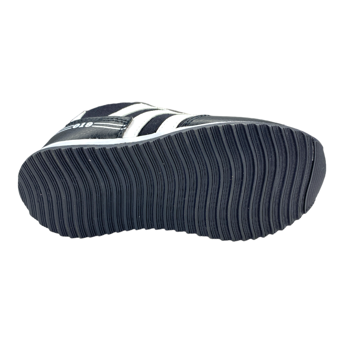 Tenis De Bebe Nino Negro Blanco Urbano Deportivo Las Cuatas.