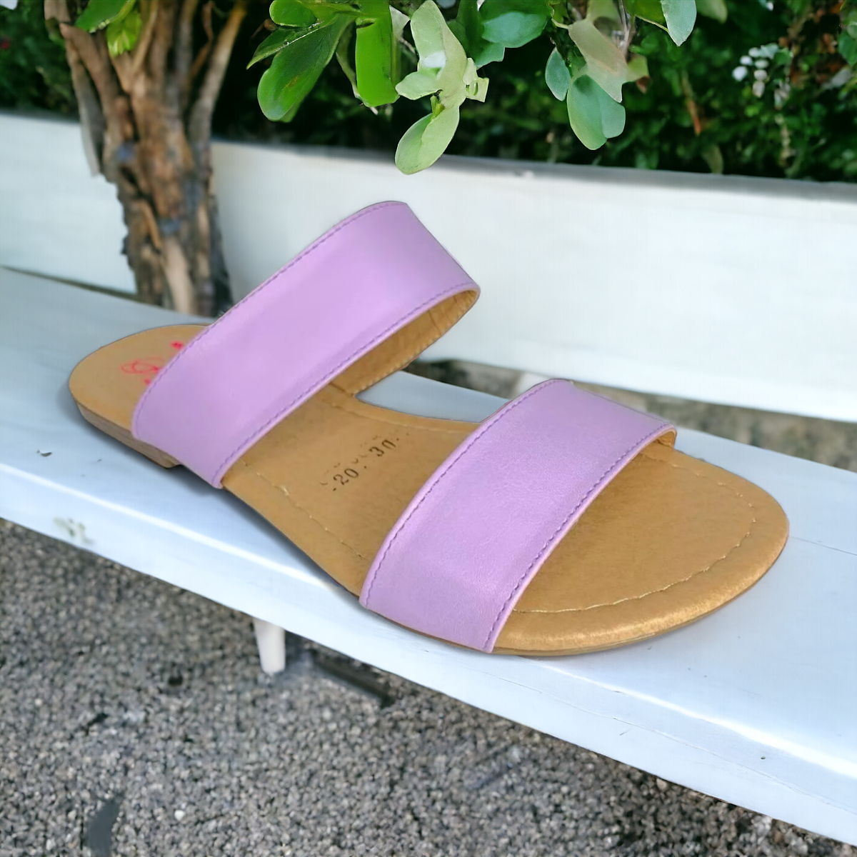 Sandalia Para Dama Huarache Rosa Lila Fresco Las Cuatas.