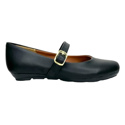 Zapato Escolar Para Nina De Escolta Negros Las Cuatas.