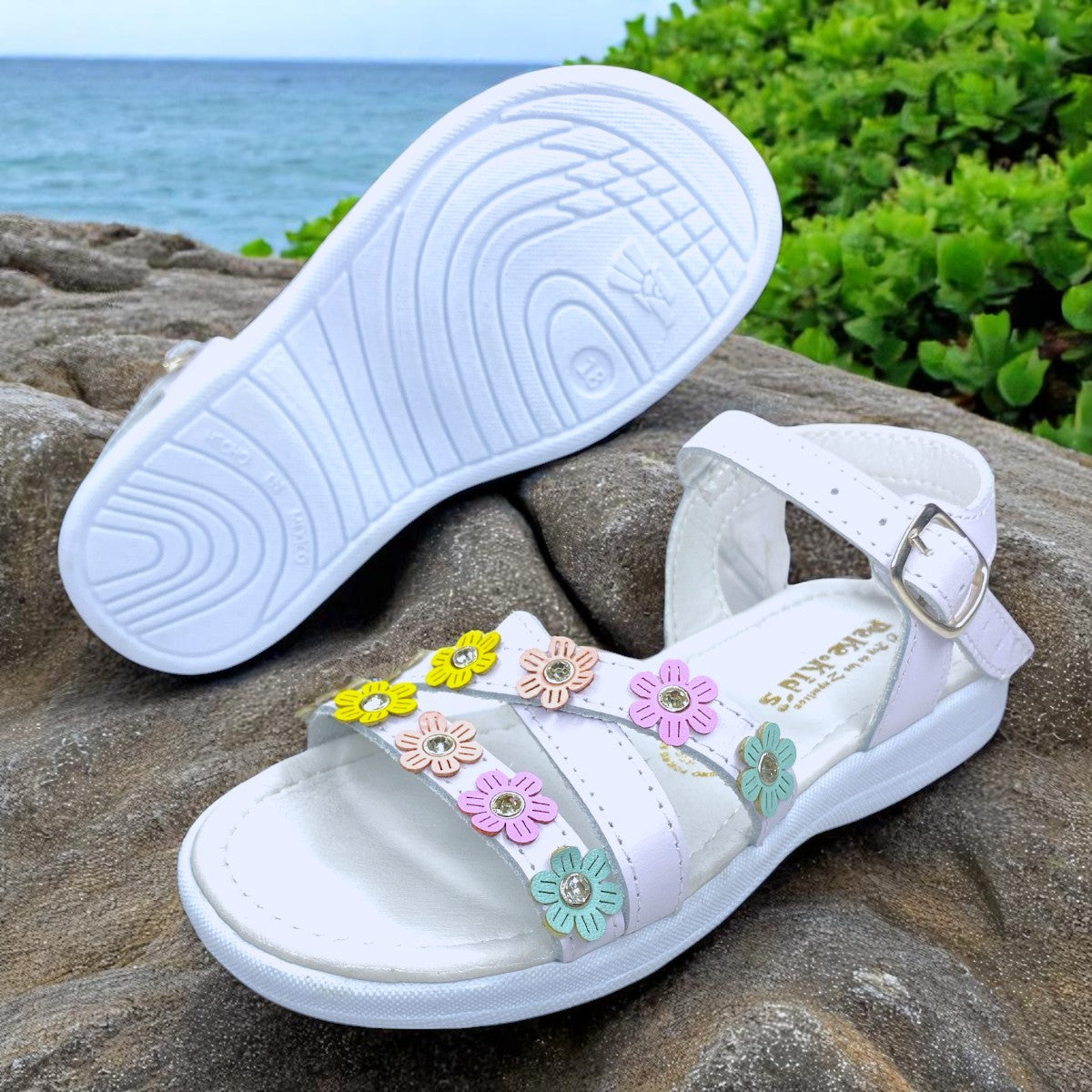 Sandalias Trendy Para Niña, Huaraches Cómodos Y Divertidos