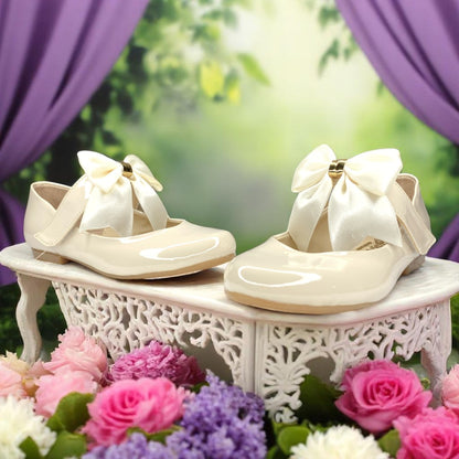 Zapatos De Princesa Bella Durmiente Casuales Aurora Beige Las Cuatas.