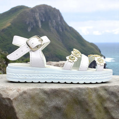 Huaraches De Niña, Diseño Alegre Y Máxima Flexibilidad