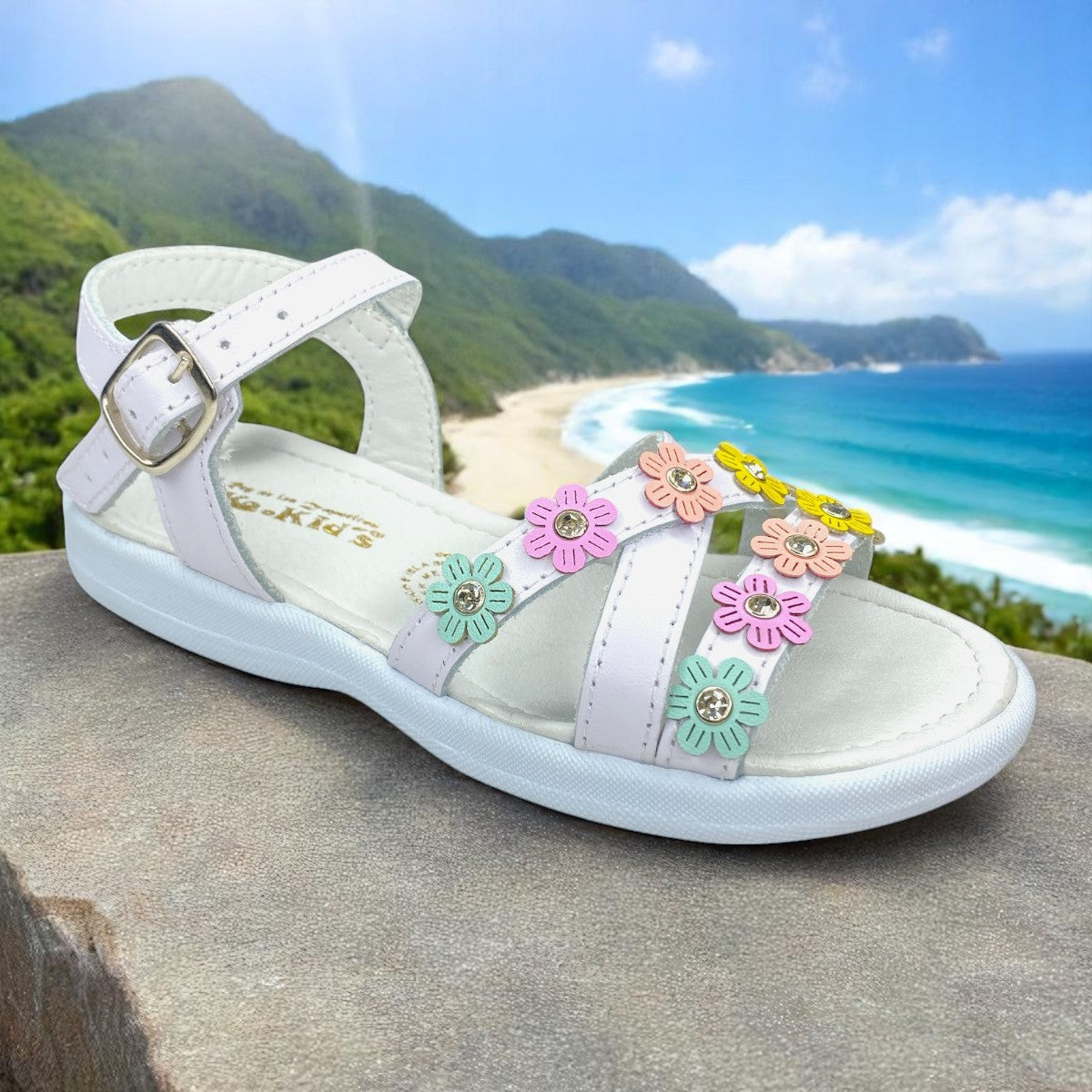 Sandalias Trendy Para Niña, Huaraches Cómodos Y Divertidos
